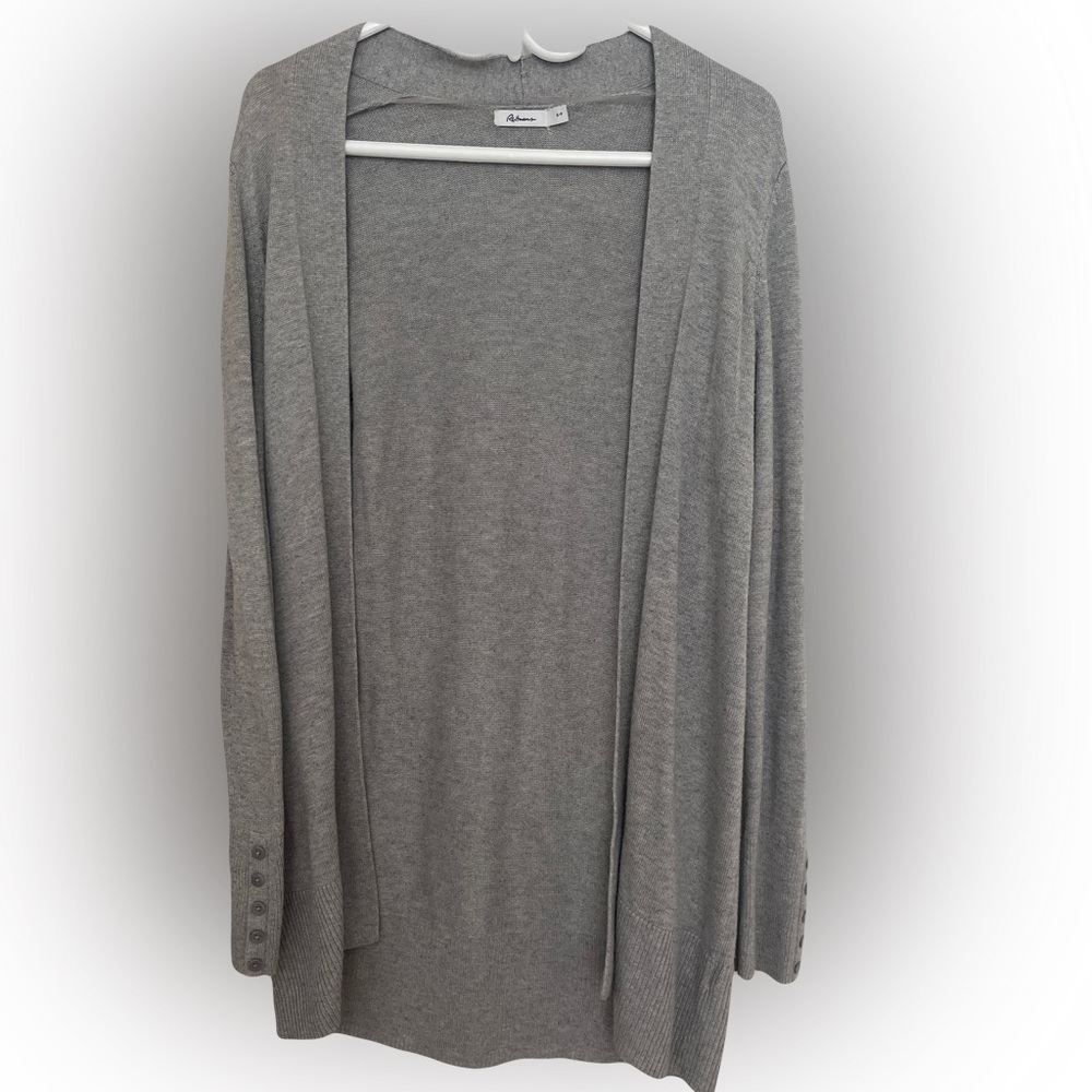Long Grey Cardigan